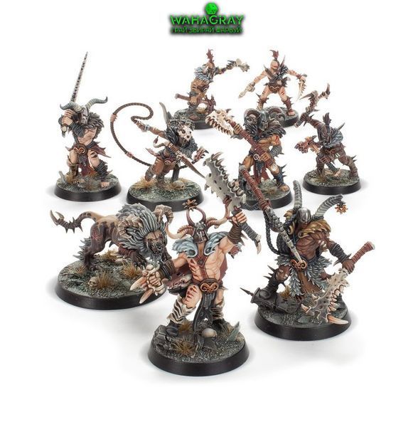 Миниатюры варваров WARCRY: UNTAMED BEASTS