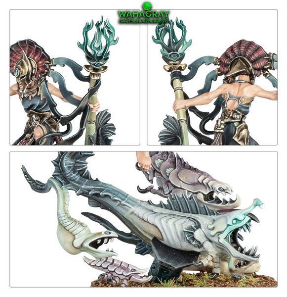 Миниатюра IDONETH DEEPKIN - MATHAELA ORACLE OF THE ABYSS