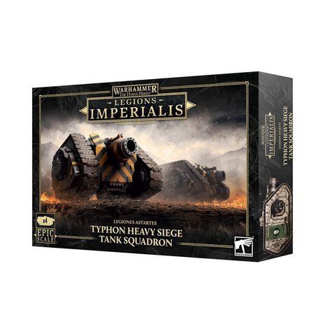Набор миниатюр LEGIONS IMPERIALIS - TYPHON HEAVY SIEGE TANK SQUADRON