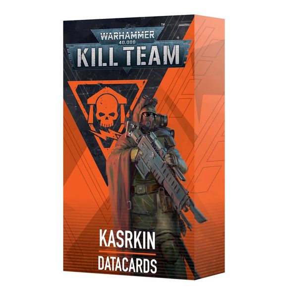 Предзаказ Набор миниатюр KILL TEAM DATACARDS - KASRKIN (ENG) 60050105007 фото