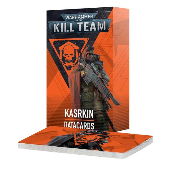 Предзаказ Набор миниатюр KILL TEAM DATACARDS - KASRKIN (ENG) 60050105007 фото