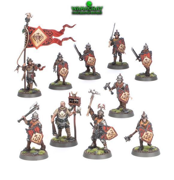 Набор миниатюр CITIES OF SIGMAR - FREEGUILD STEELHELMS