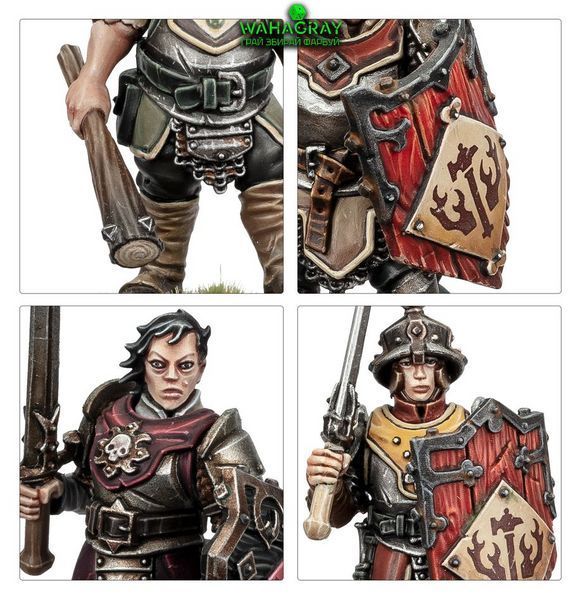 Набор миниатюр CITIES OF SIGMAR - FREEGUILD STEELHELMS