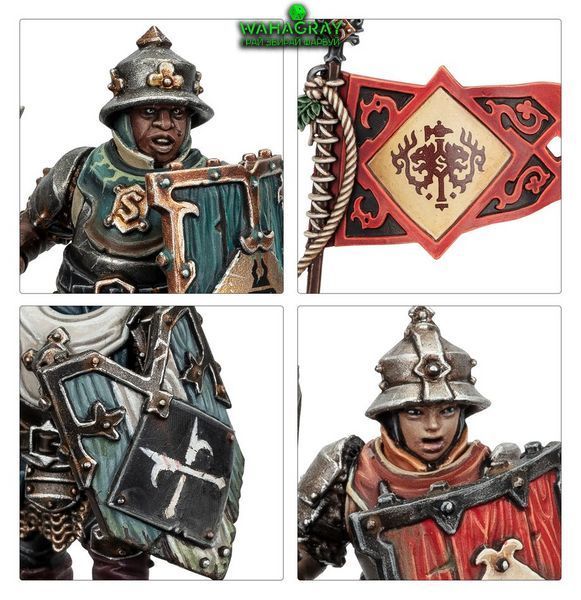 Набор миниатюр CITIES OF SIGMAR - FREEGUILD STEELHELMS