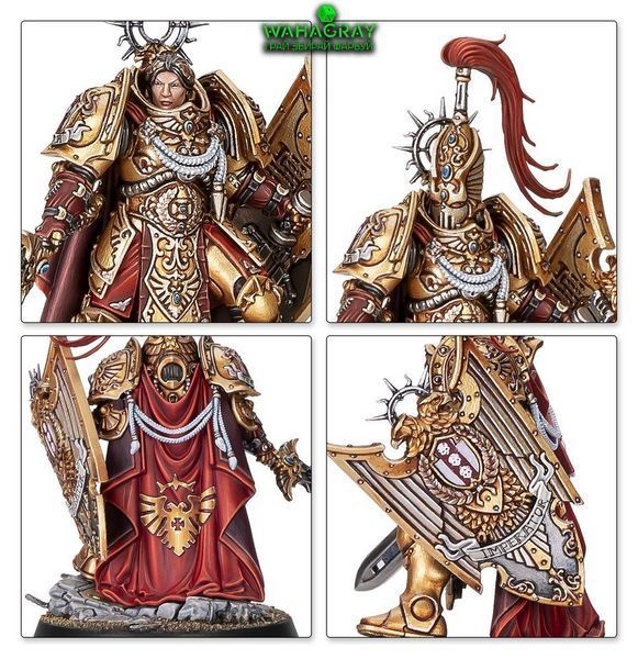 Передзамовлення Мініатюра CUSTODES - SHIELD CAPTAIN