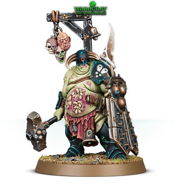 Миниатюра MAGGOTKIN OF NURGLE - LORD OF BLIGHTS