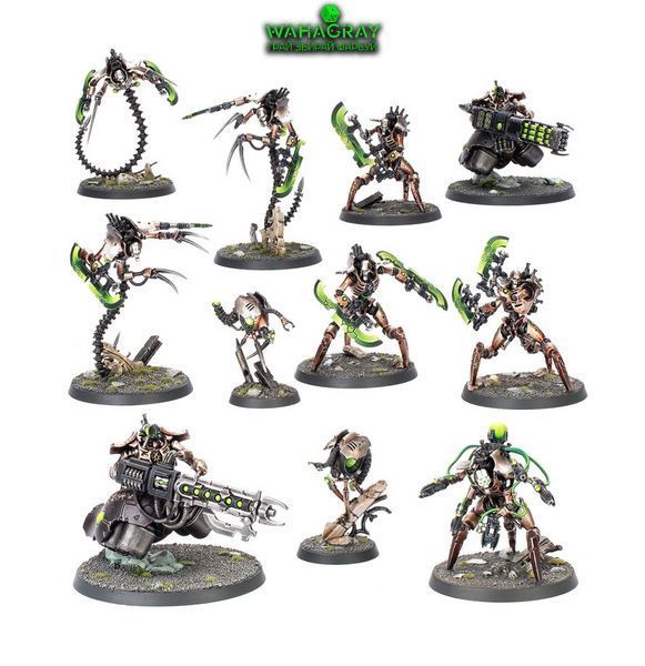 Набор миниатюр 500 WORLDS BATTALION - NECRONS