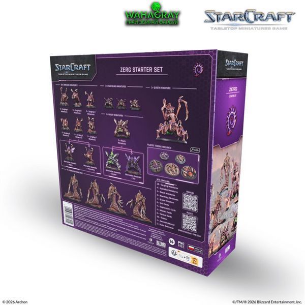 Предзаказ Стартовый набор StarCraft Zerg Starter Set