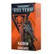 Предзаказ Набор миниатюр KILL TEAM DATACARDS - KASRKIN (ENG) 60050105007 фото 1