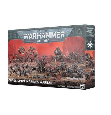 Предзаказ Набор миниатюр BATTLEFORCE - CHAOS SPACE MARINES WARBAND