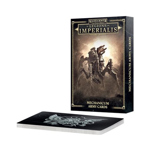 Передзамовлення Карти LEGIONS IMPERIALIS: MECHANICUM ARMY LIST CARDS 60052608001 фото