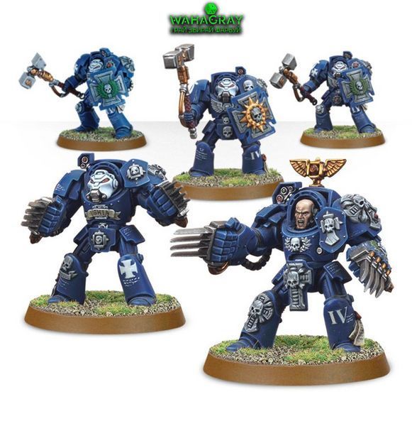 Набір мініатюр SPACE MARINES - TERMINATOR ASSAULT SQUAD