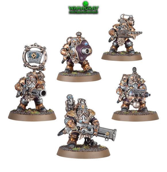 Набір мініатюр KHARADRON OVERLORDS - GRUNDSTOK THUNDERERS