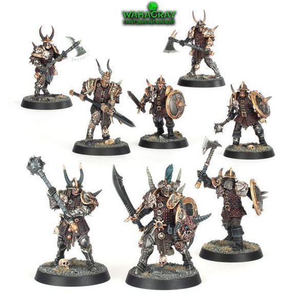 Миниатюры рыцарей хаоса WARCRY: CHAOS LEGIONAIRES
