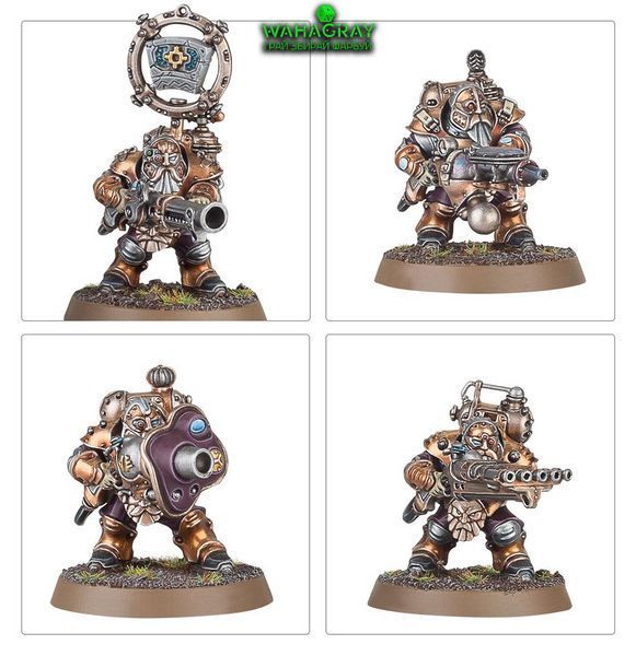 Набір мініатюр KHARADRON OVERLORDS - GRUNDSTOK THUNDERERS