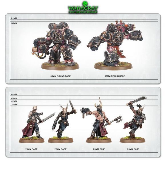 Предзаказ Набор миниатюр BATTLEFORCE - CHAOS SPACE MARINES WARBAND