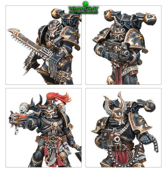 Предзаказ Набор миниатюр BATTLEFORCE - CHAOS SPACE MARINES WARBAND