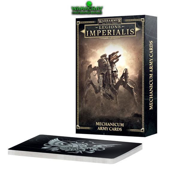 Карты LEGIONS IMPERIALIS: MECHANICUM ARMY LIST CARDS