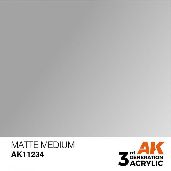 Фарба MATTE MEDIUM – AUXILIARY AK11234 фото