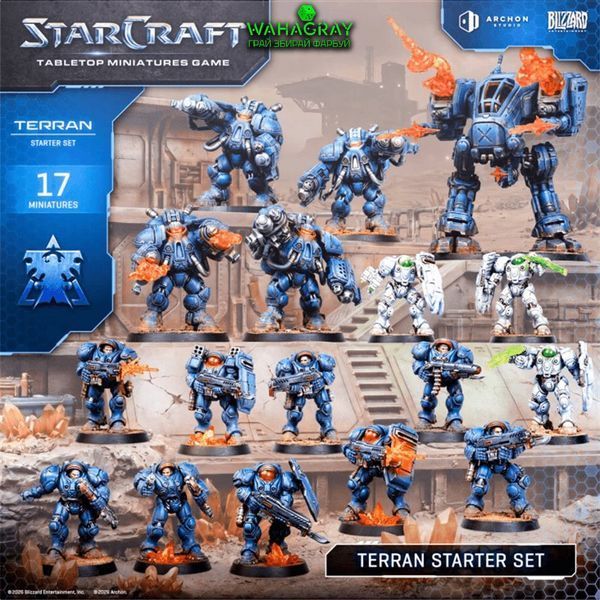 Предзаказ Стартовый набор StarCraft Terran Starter Set